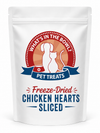Chicken Hearts Sliced Freeze-Dried