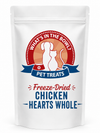 Chicken Hearts Whole - Freeze-Dried